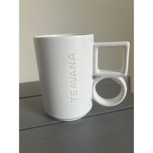 Teavana mug white coffee